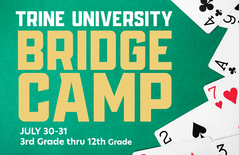 green graphic with playing cards