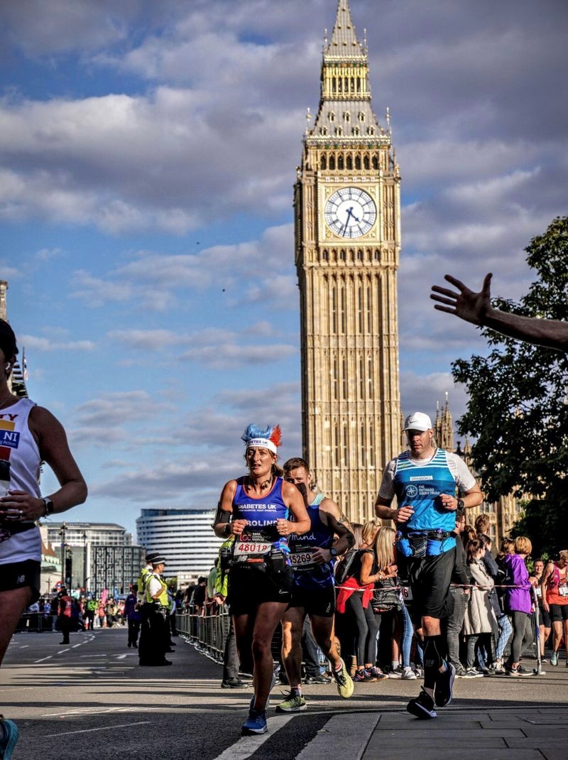 London Marathon participants