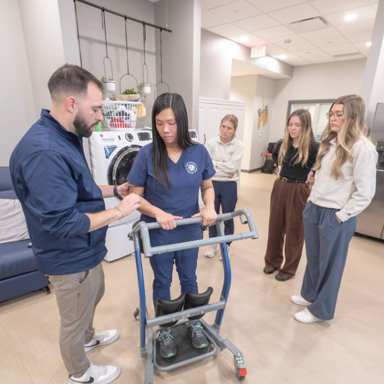 occupational therapy students learning