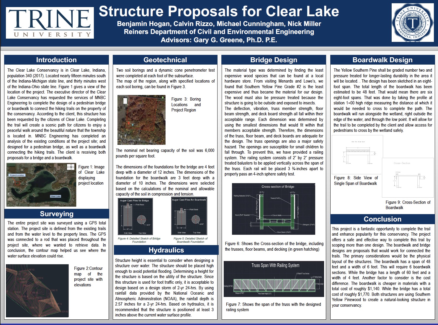 Clear Lake Structure Poster