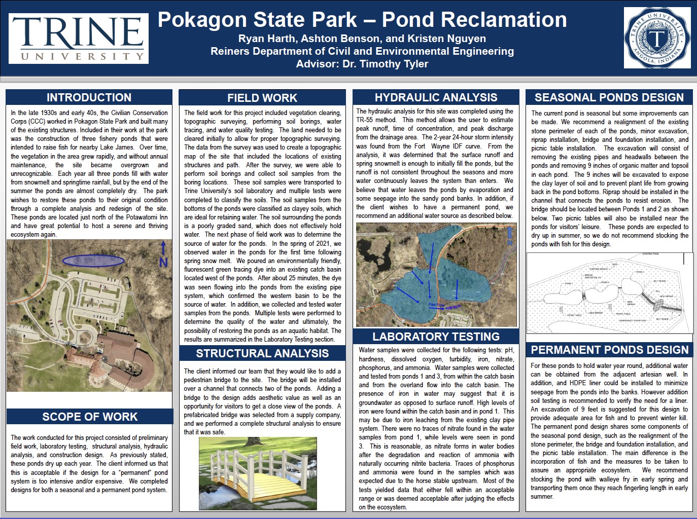 Pokagon State Park Pond Reclamation