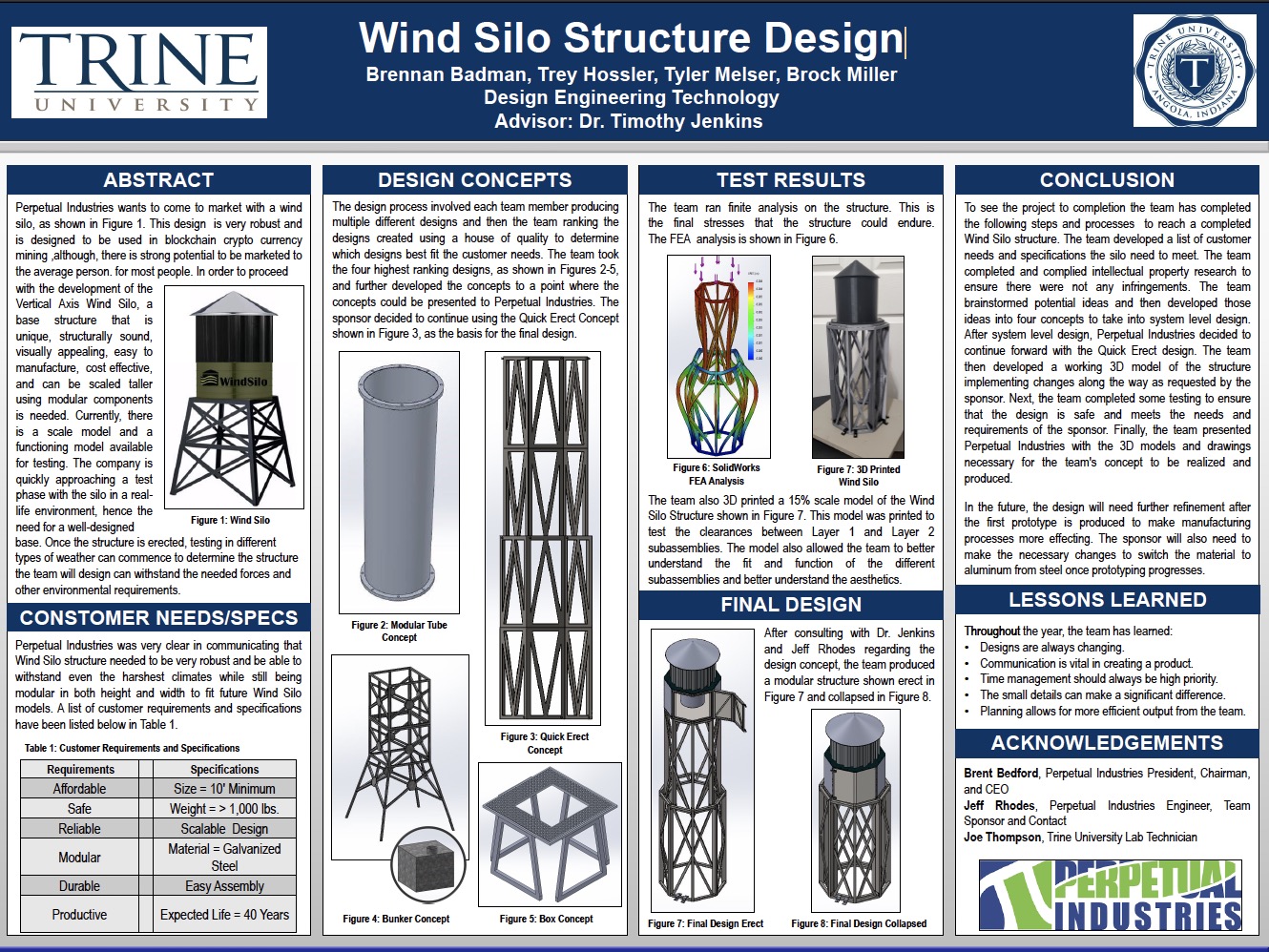 Wind Silo Structure Design