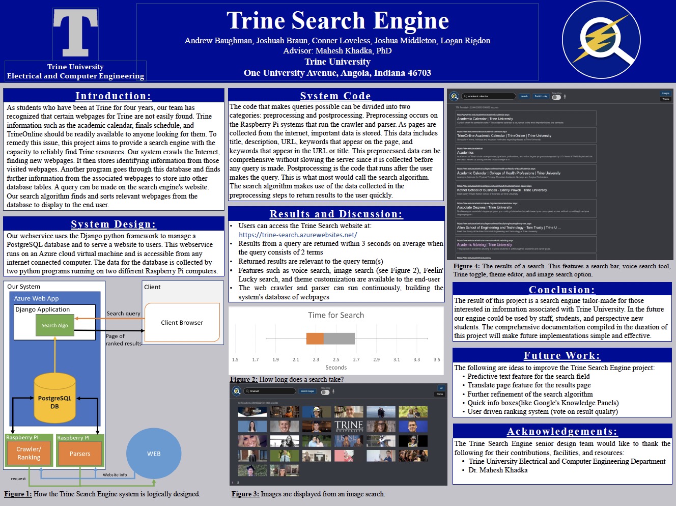 Trine Search Engine