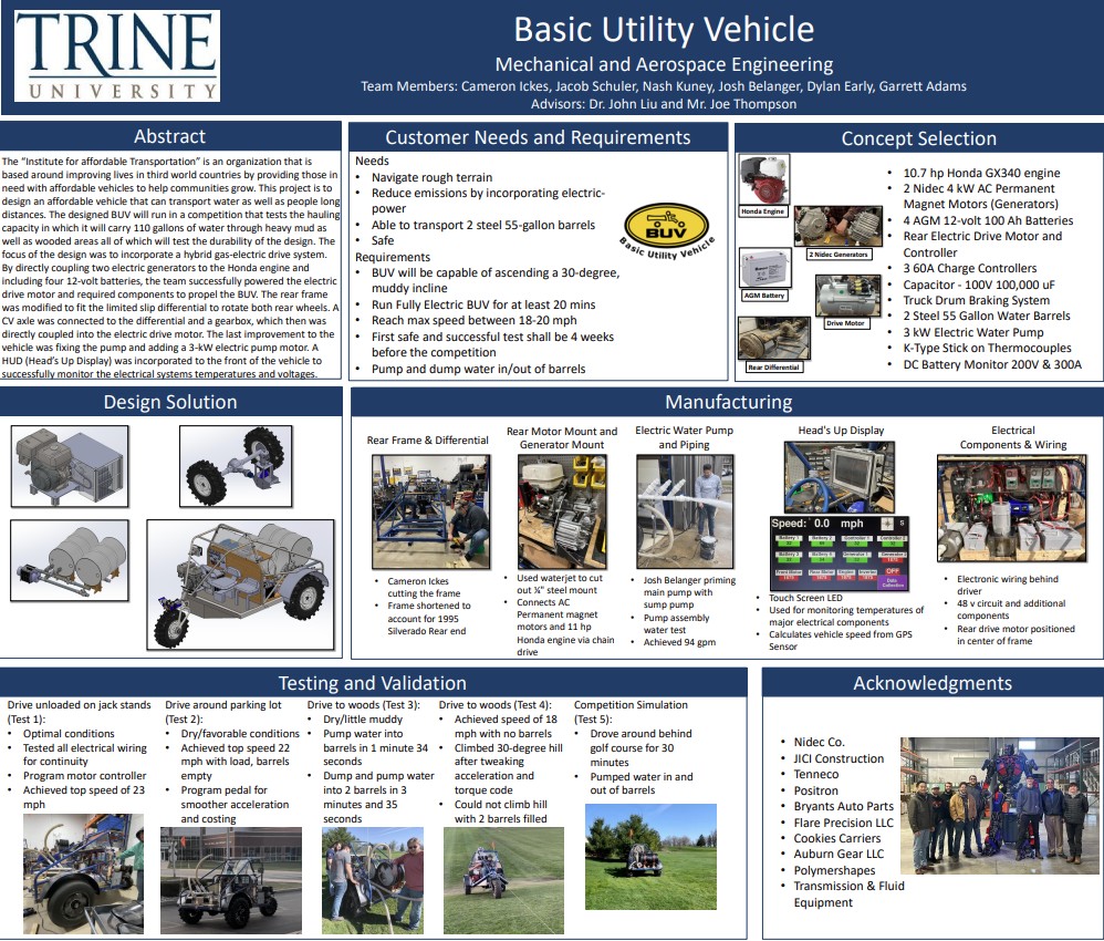 basic utility vehicle poster