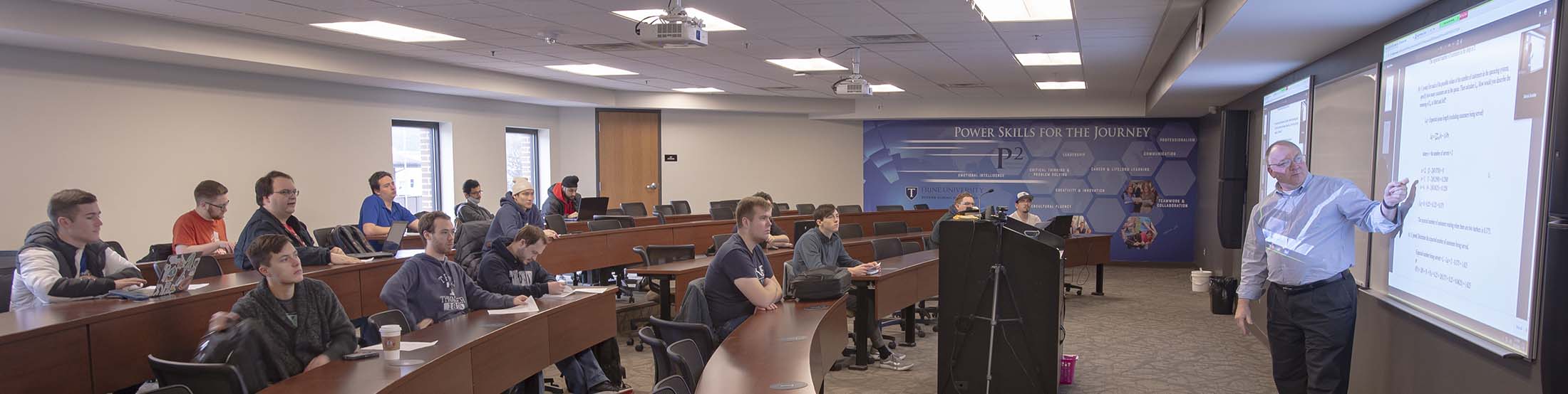 Students in classroom