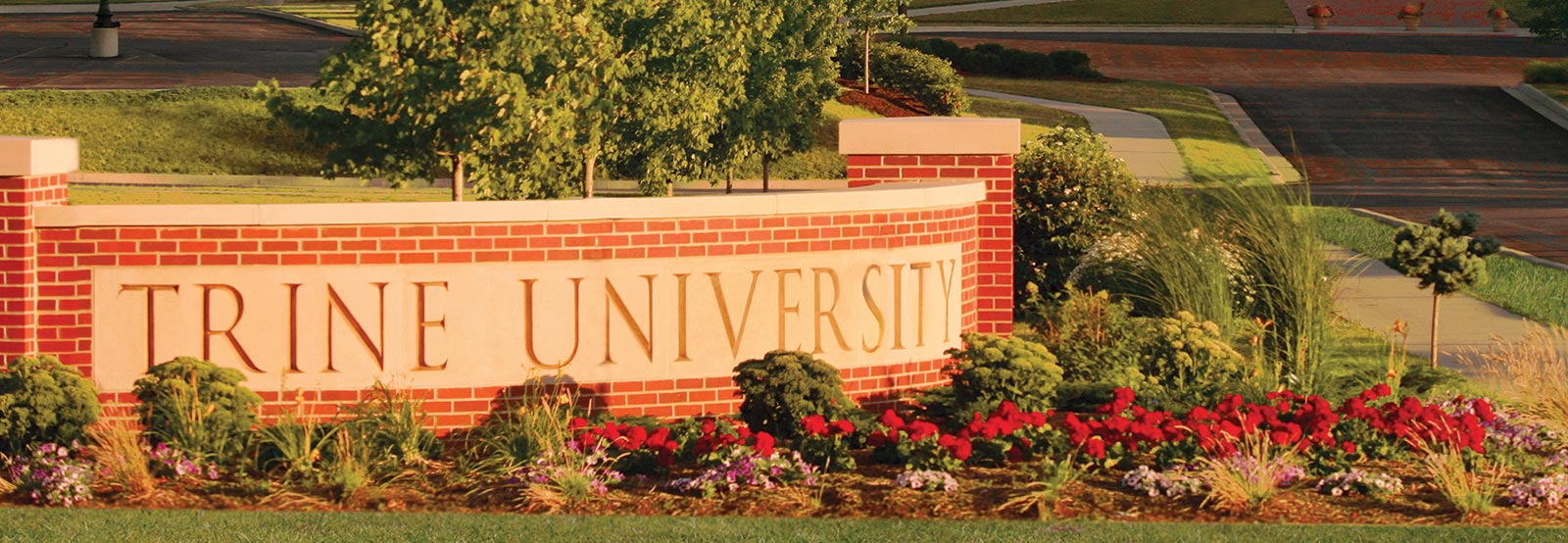 Trine University Sign