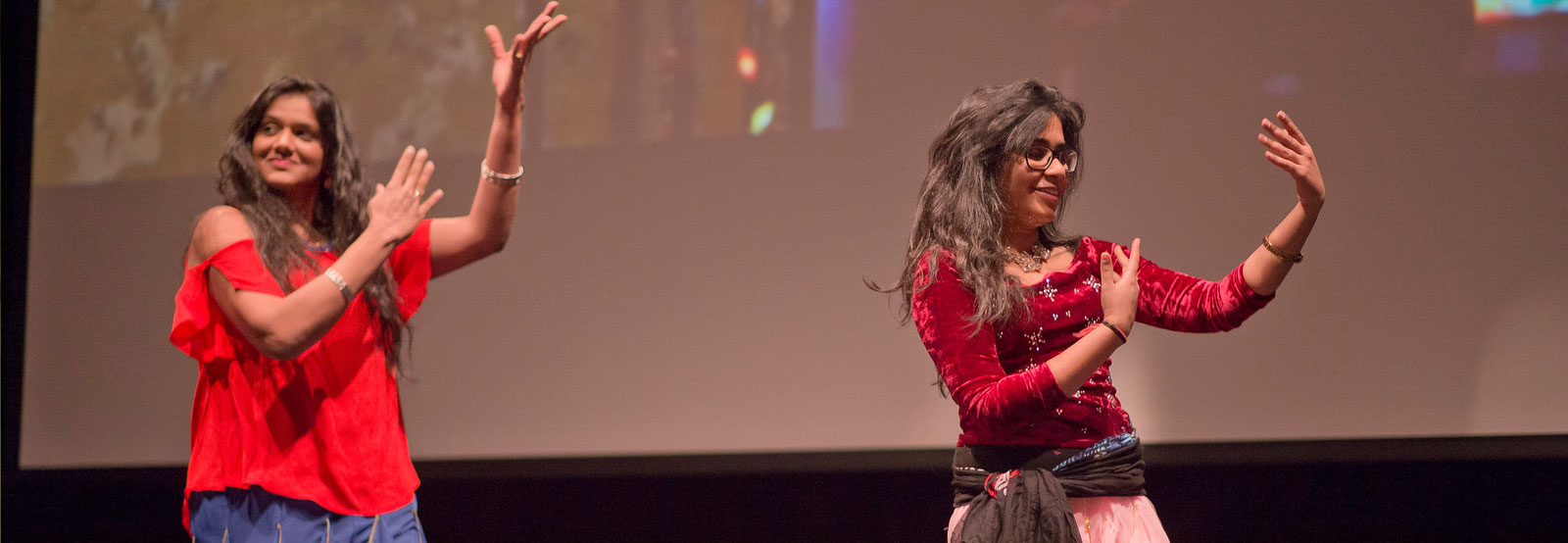 Dancers during International Night