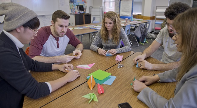 Paper cranes