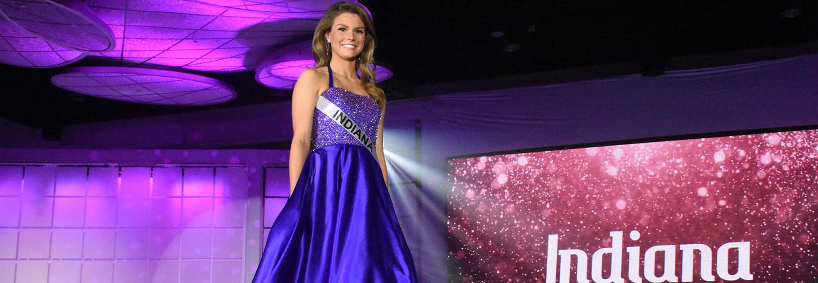Trine student excels, grows through National American Miss