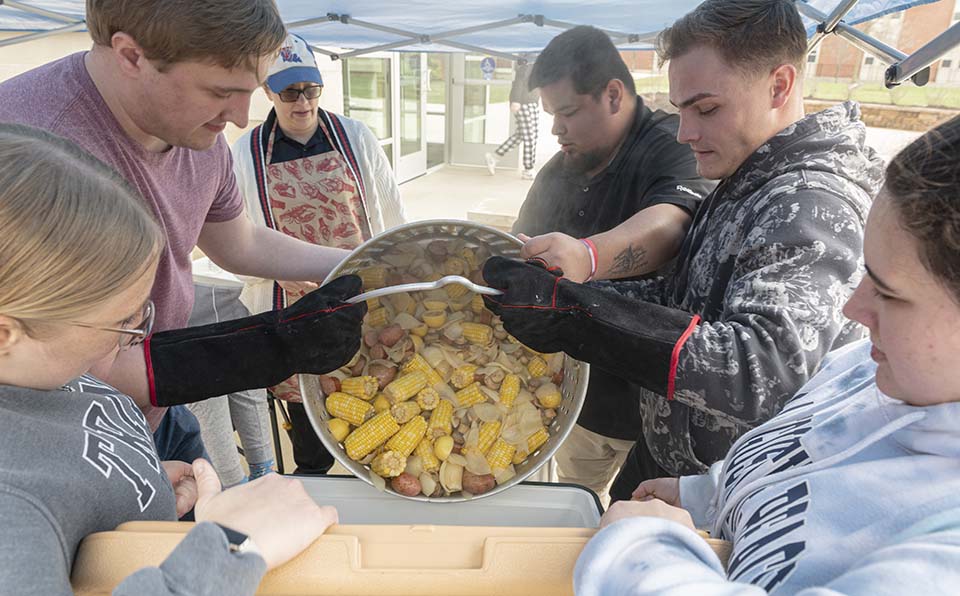 Crawfish boil