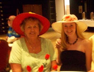 Katie Schultz and grandma
