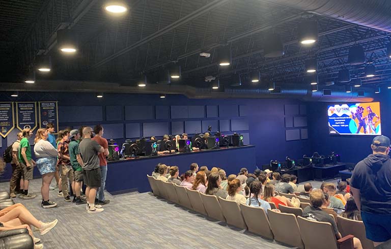 Esports arena full of fans