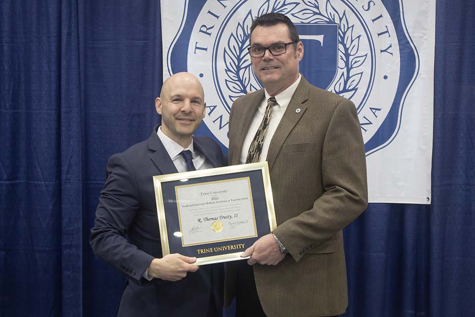 Dr. Tony Kline and Tom Trusty