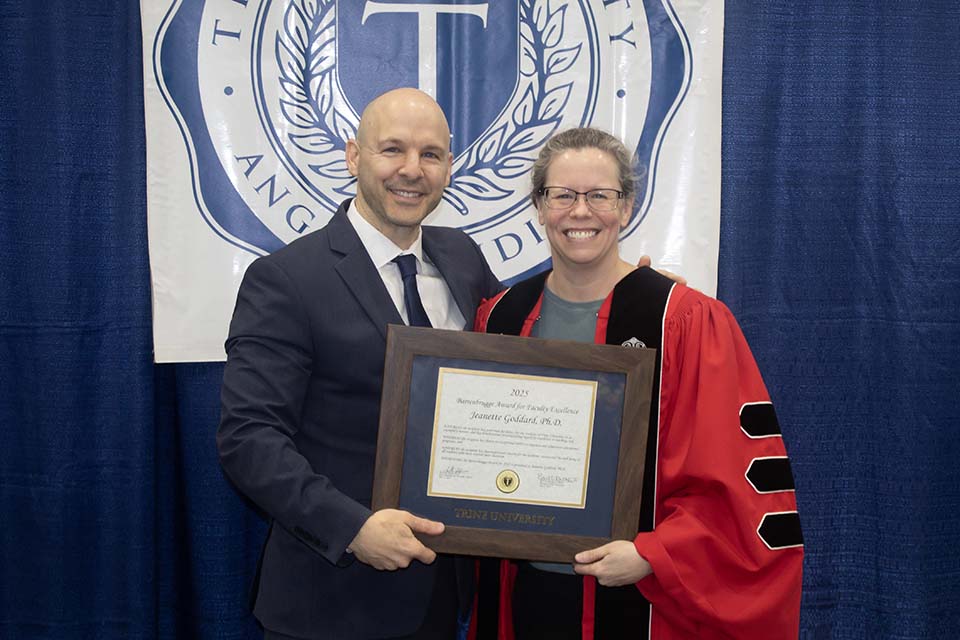 Dr. Kline and Dr. Jeanette Goddard