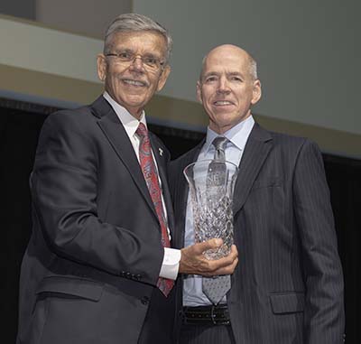 Dr. Brooks and Rick Henvey