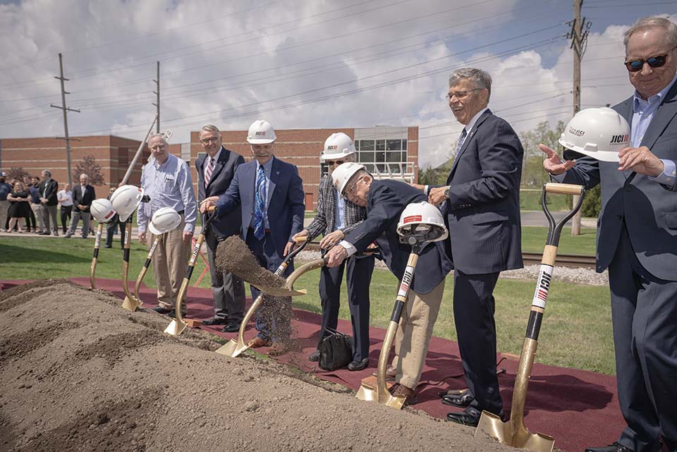 Pellegrino Student Design Center groundbreaking
