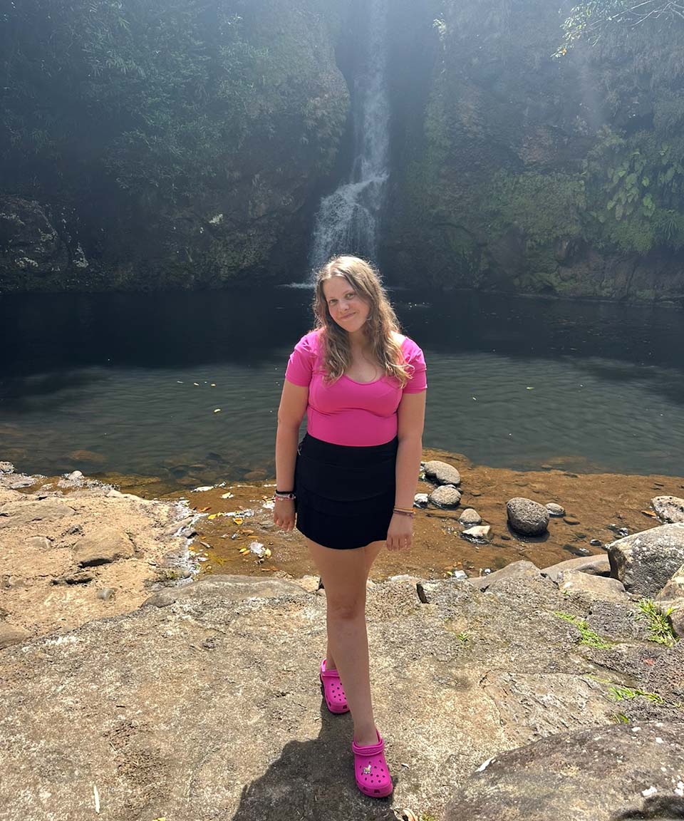 Mackenzie Rosenau in Mauritius 