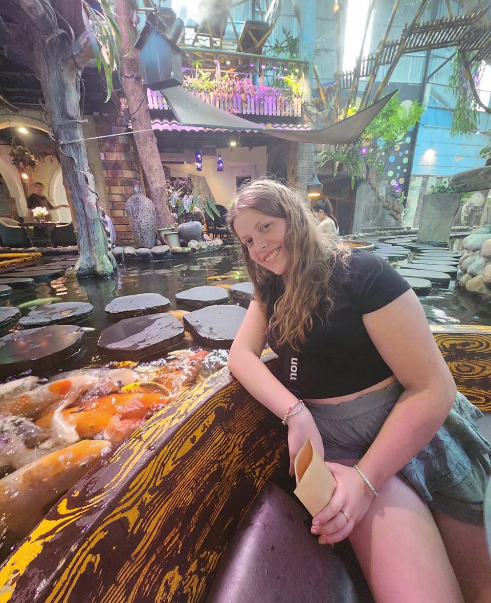 Mackenzie Rosenau in Vietnam