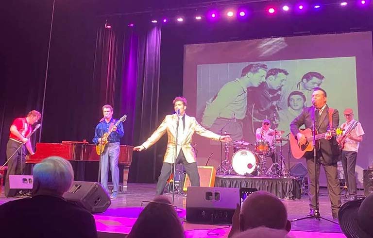 One Night in Memphis performing