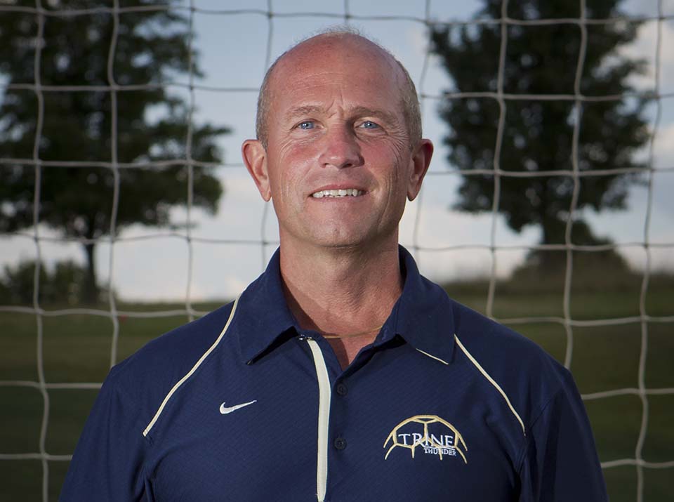 Mike Ferrell as head men's soccer coach