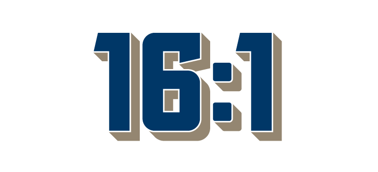 16 to 1