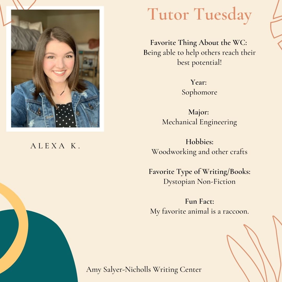 Alexa Tutor Tuesday