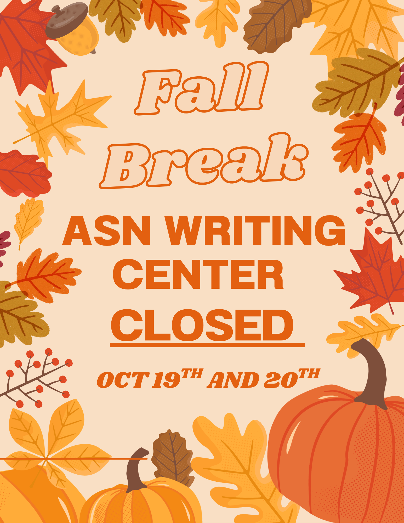fall break