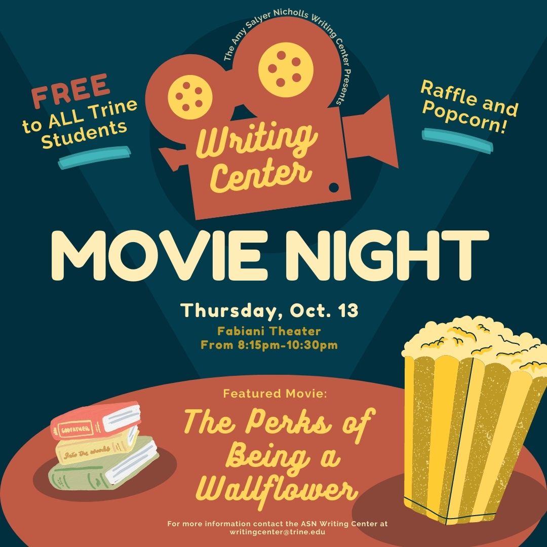 Movie Night: October 13th at 8:15 PM