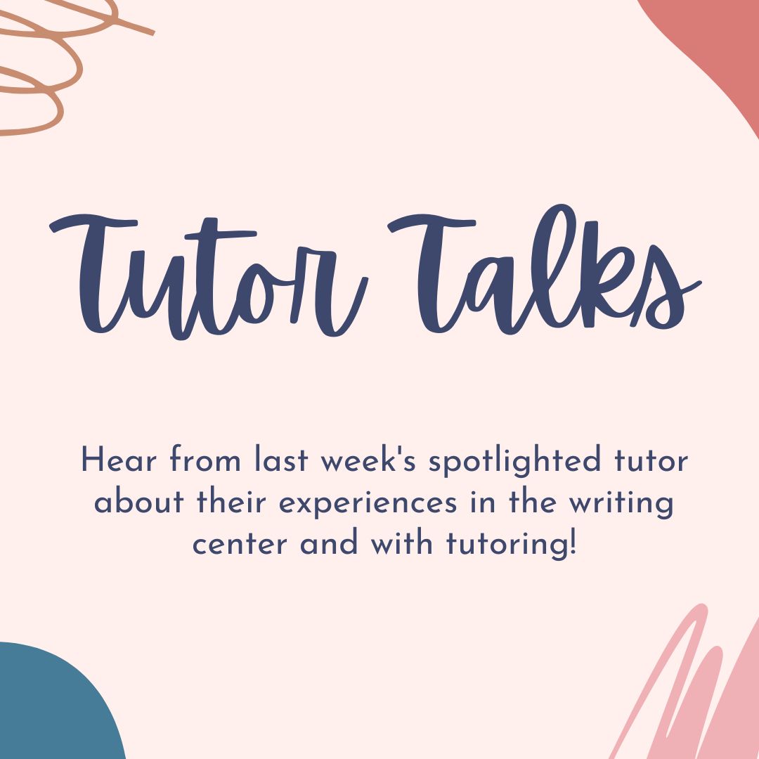 Tutor Talks: Leah